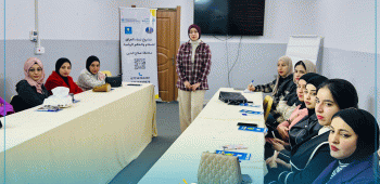 يعقد مركز المعلومة للبحث والتطوير اجتماعاً داخلية مع اللجان النسوية