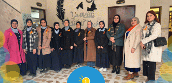  حملة توعوية بمناسبة حملة الــ 16 لمناهضة العنف ضد المرأة تحت عنوان معاً لـنحدث فرقاً 