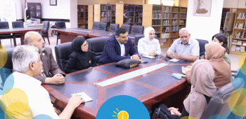 مركز المعلومة يعقد اجتماعاً مع المفوضية العليا لحقوق الانسان